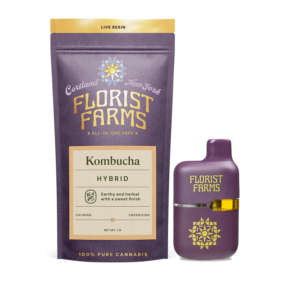 Kombucha | Live Resin | All-In-One Vape | 1G