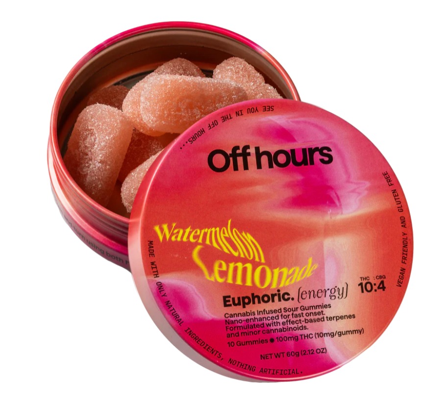 Off Hours - Watermelon Lemonade (Euphoric) - Gummies - 100 mg