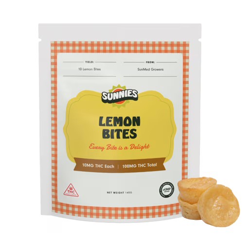 10mg Lemon Bites Sunnies - 100mg