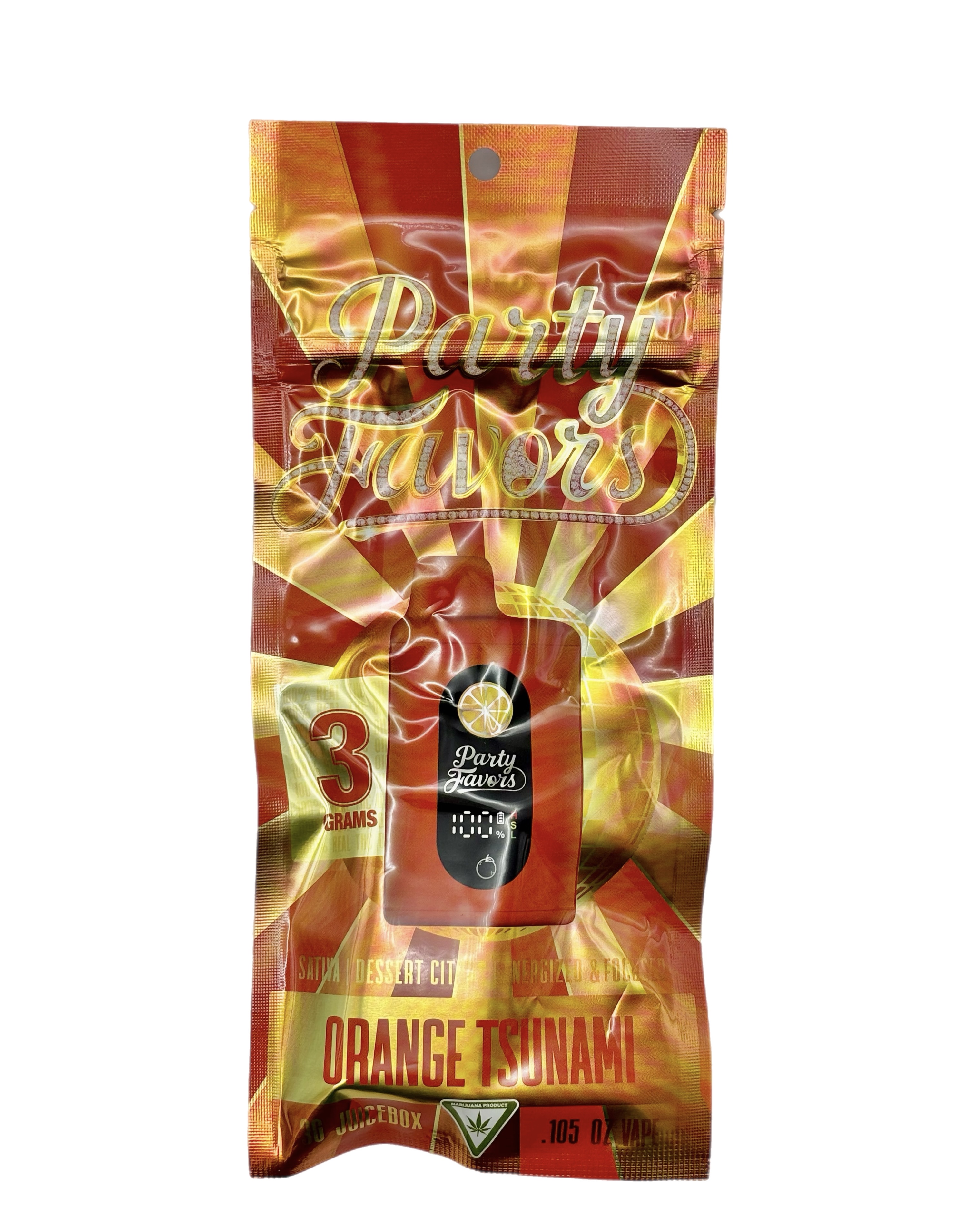 Party Favors - Juicebox | Orange Tsunami | AIO