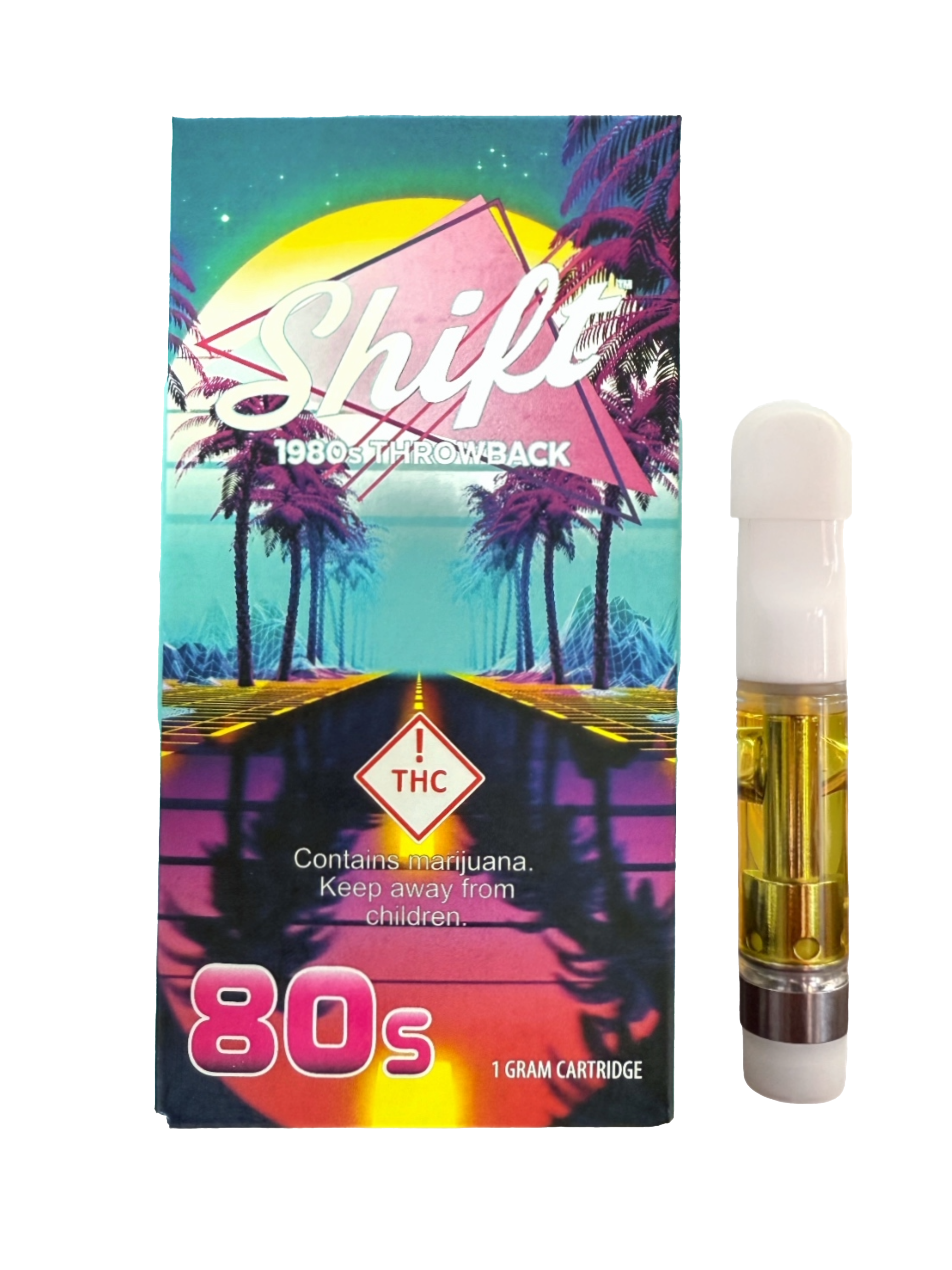 1980's Throwback 1000mg Distillate Cartridge - Durban Poison