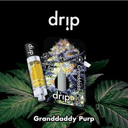 DRIP | GRANDDADDY PURP | INDICA | 510 CARTRIDGE | 1G | MED