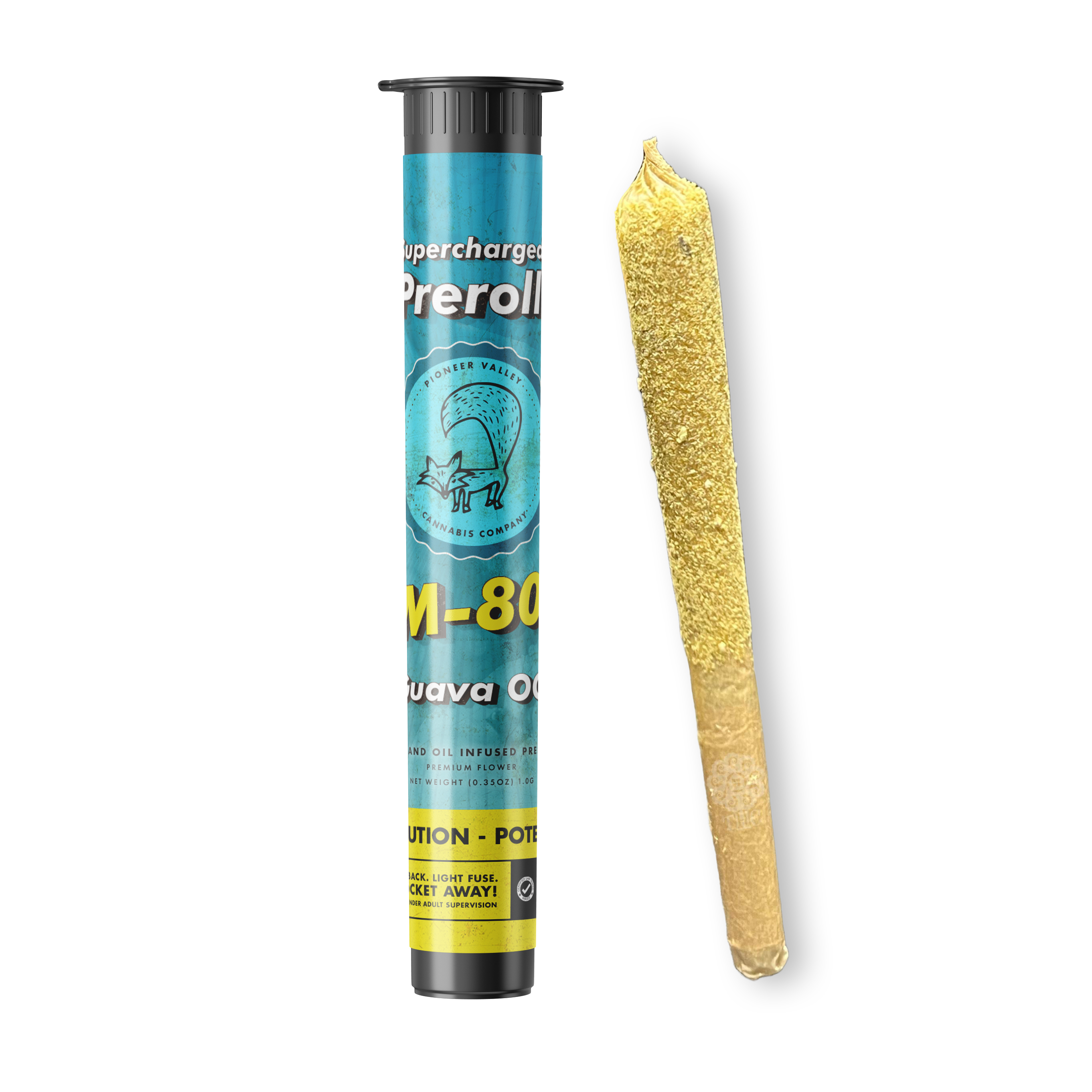 M-80 Guava OG | Infused Pre-Roll 1pk | 1g product photo