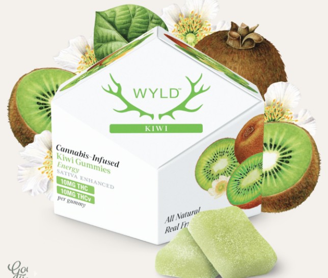 Gummies - THCv - Energy Kiwi - 100mgTHC/100mgTHCv