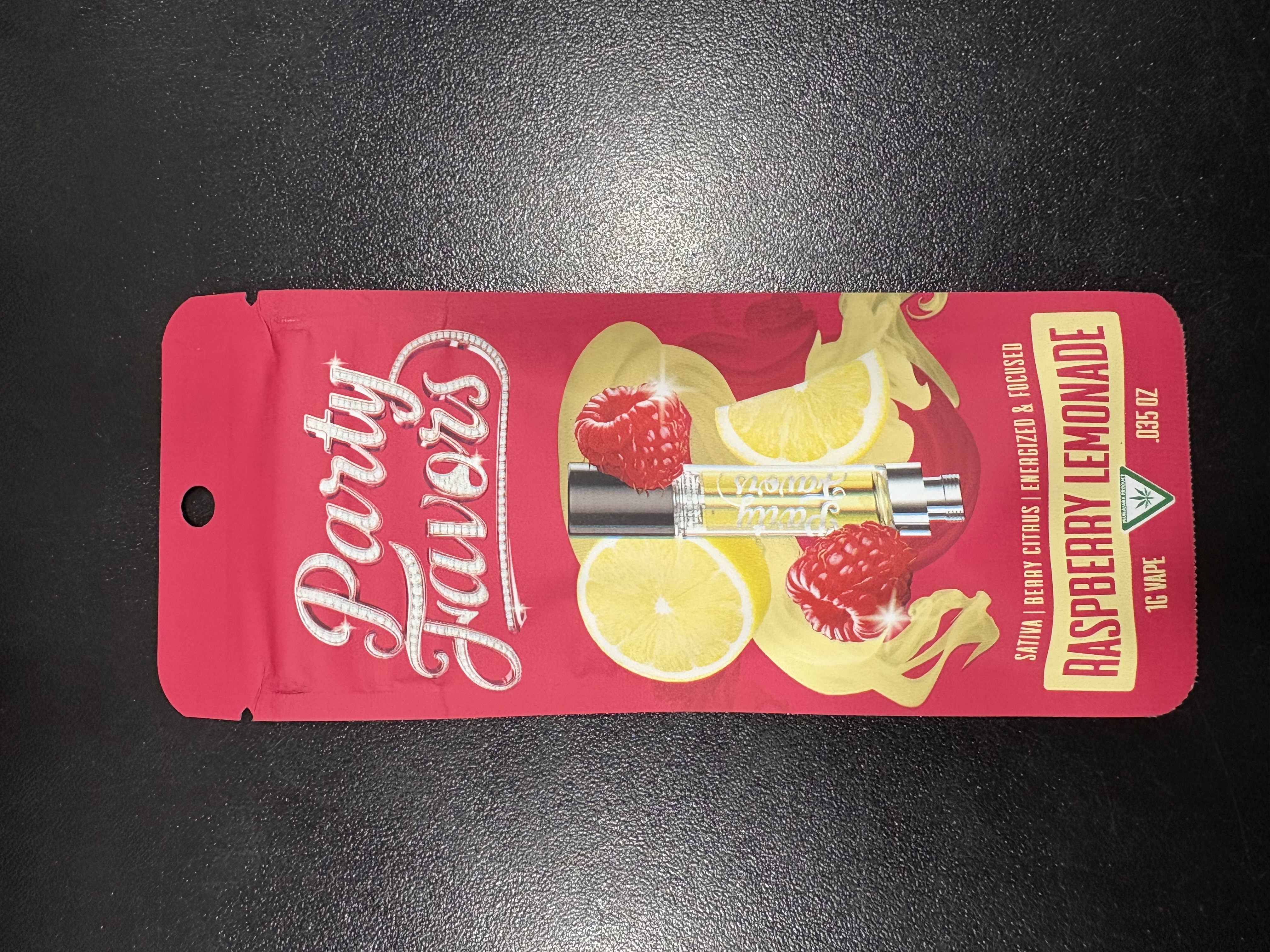 Party Favors Cart Raspberry Lemonade