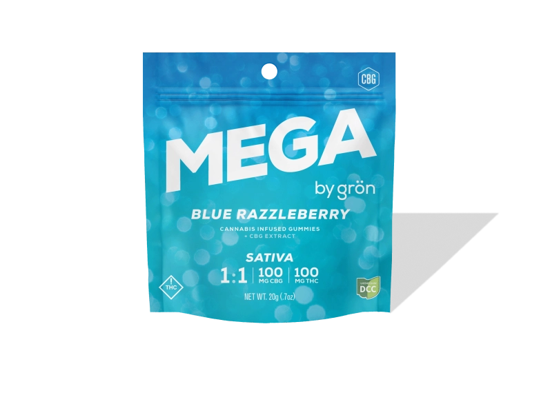 Gr N Gron 1 1 CBG Blue Razzleberry Mega Pearl