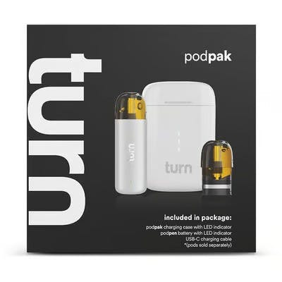 TURN - PODPAK - BATTERY - WHITE