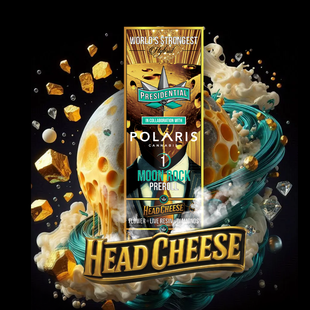 Presidential Head Cheese 1g Moon Rock Preroll