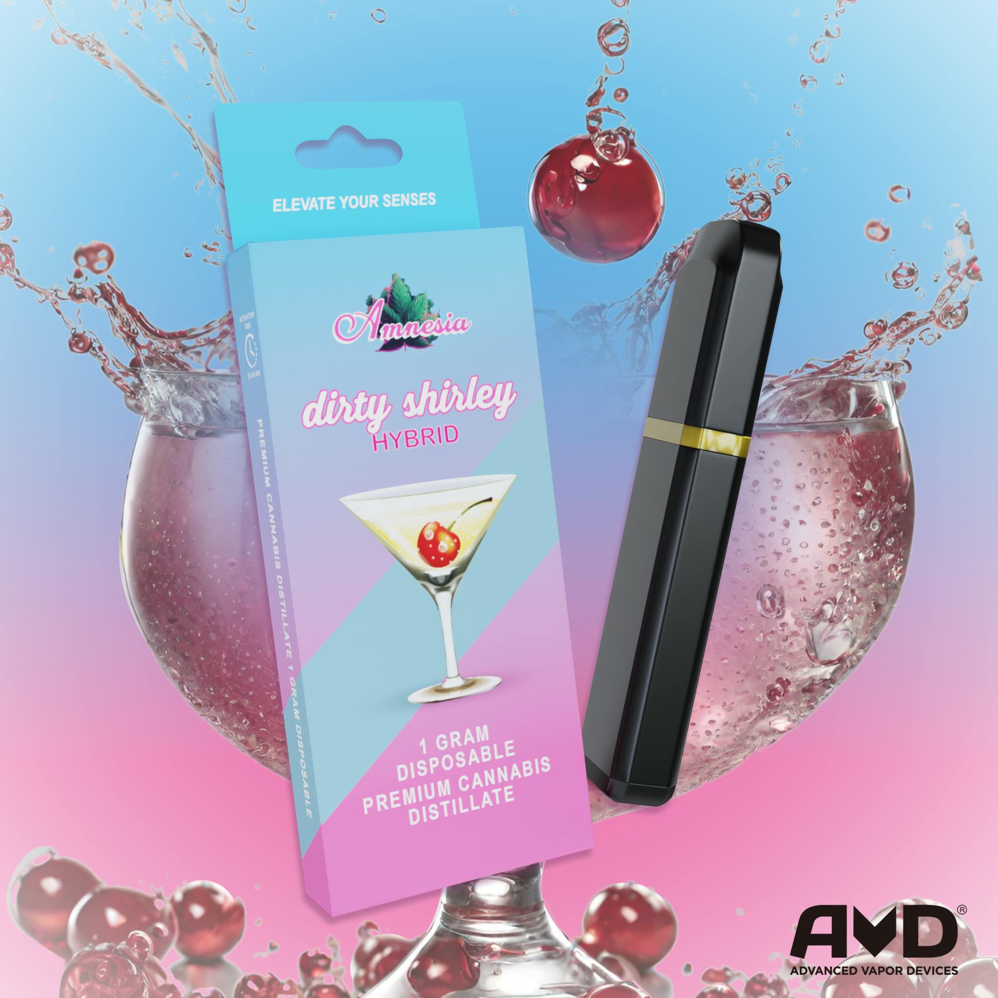 Dirty Shirley 1g Vape Disposable
