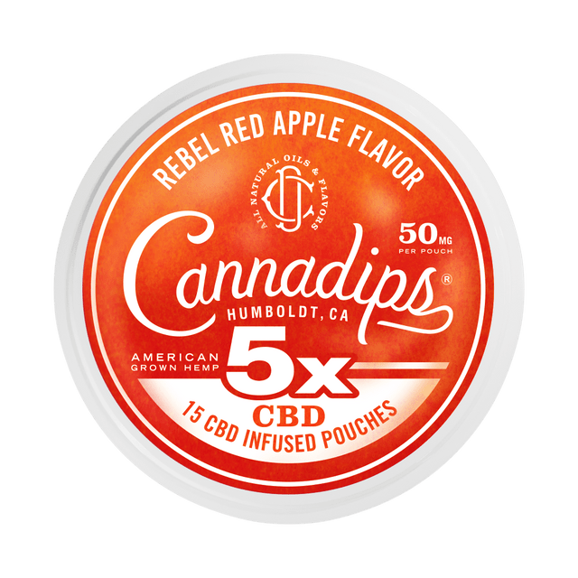 CBD Dips - 5x CBD - Rebel Red Apple