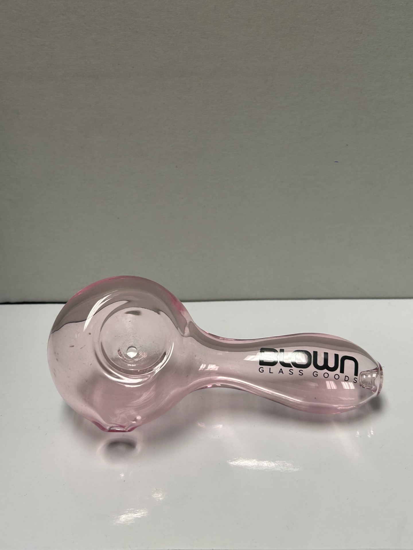 Hand Pipe Thinker Pink