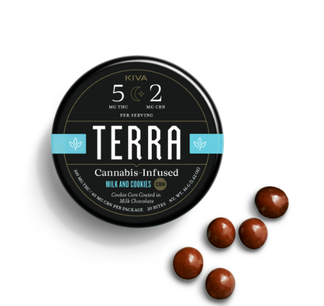 Terra Bites - Milk & Cookies CBN 5:2 - 100mg
