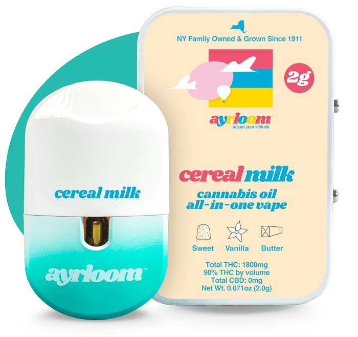 Ayrloom Cereal Milk Vape