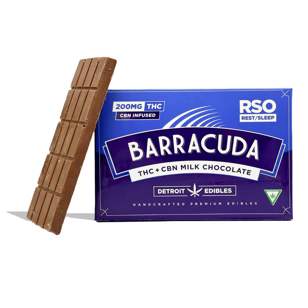 Barracuda - 200MG Bar - RSO Milk Chocolate Rest