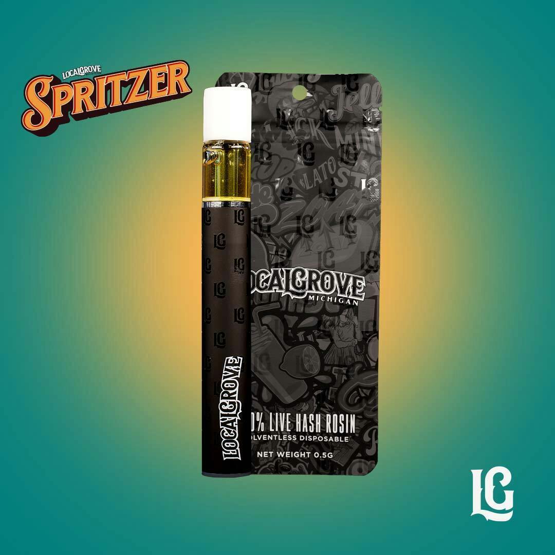 Local Grove: Spritzer 0.5G Live Hash Rosin Disposable