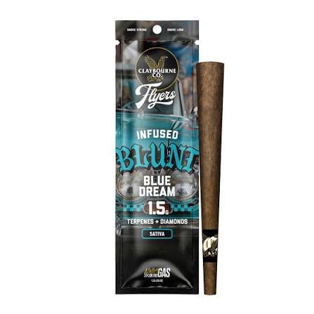 Claybourne | Blue Dream | Infused Blunt | Pre-Roll