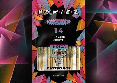 Homiez - 14pk Infused Pre Roll Multi Pack - Gastro Pop