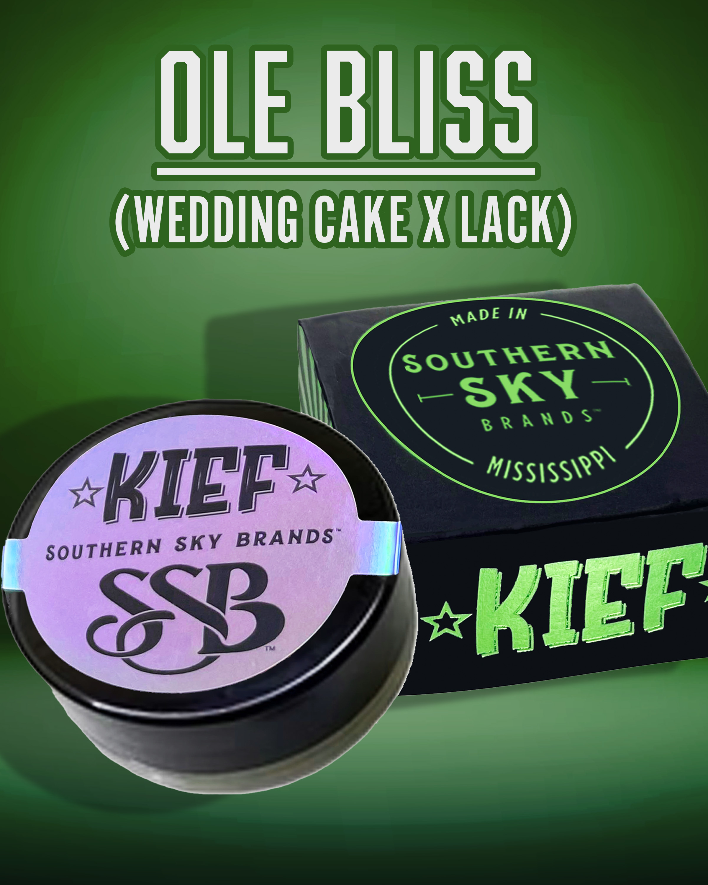 Southern Sky Brands | 1g | Ole Bliss | Kief