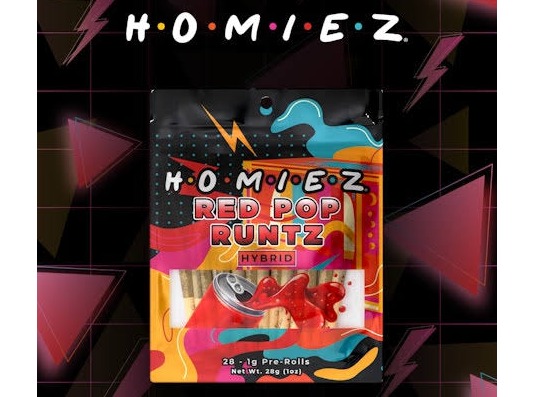 Homiez - 28pk Pre Roll Multi Pack - Red Pop Runtz