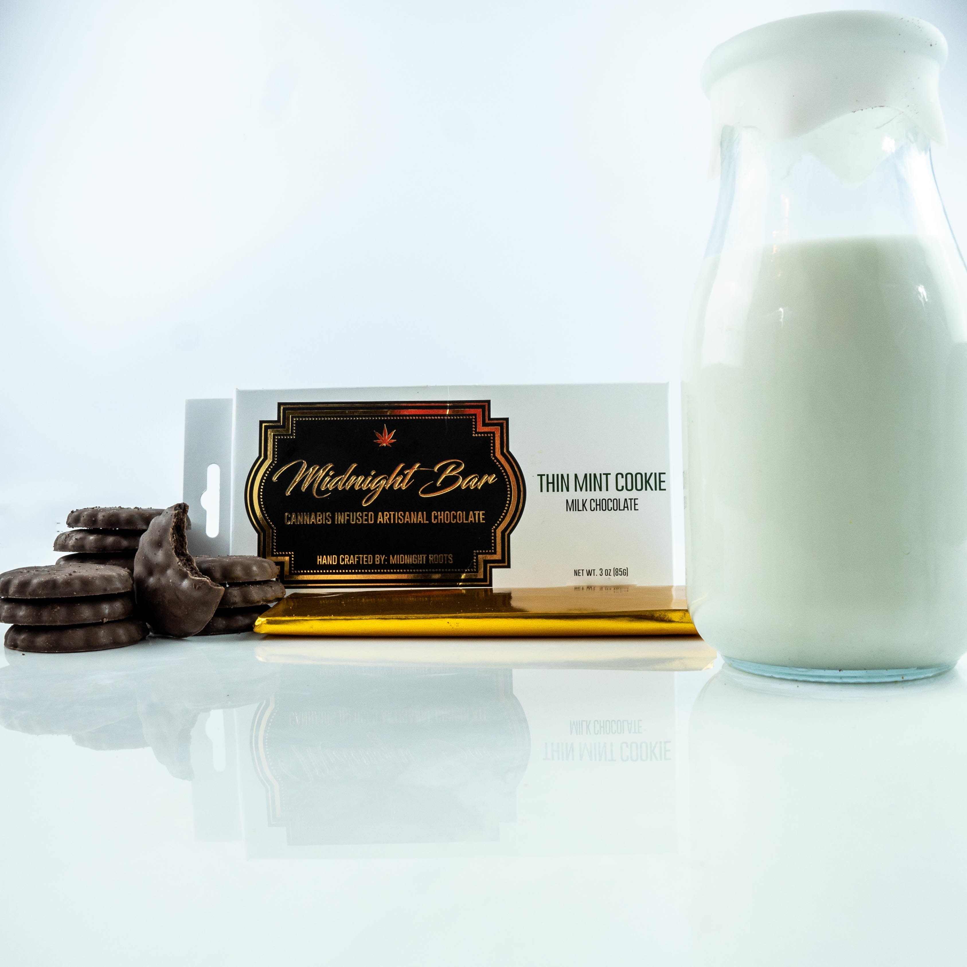 Midnight Roots | 200mg Bar | Thin Mint Cookie