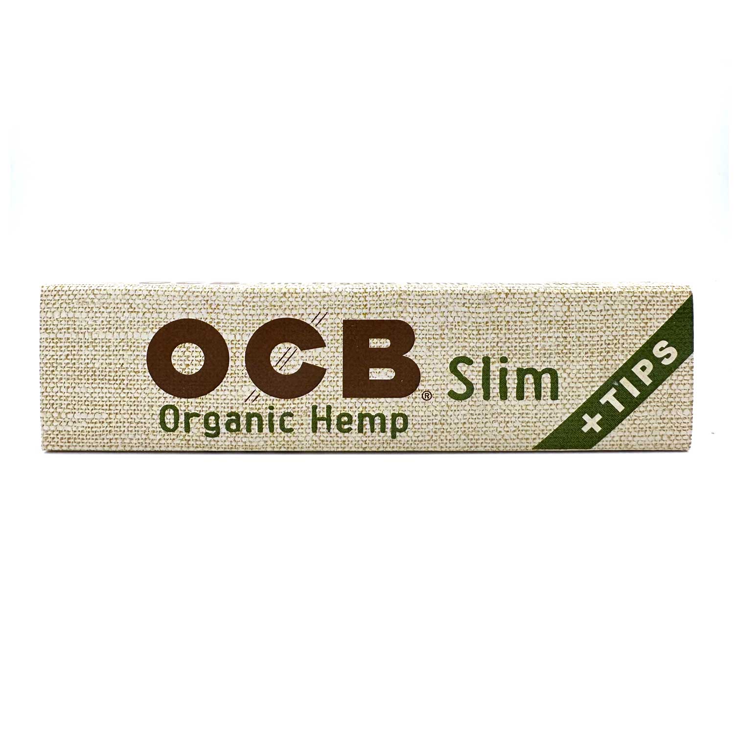 OCB | Rolling Papers | Organic Hemp | Slim + Tips