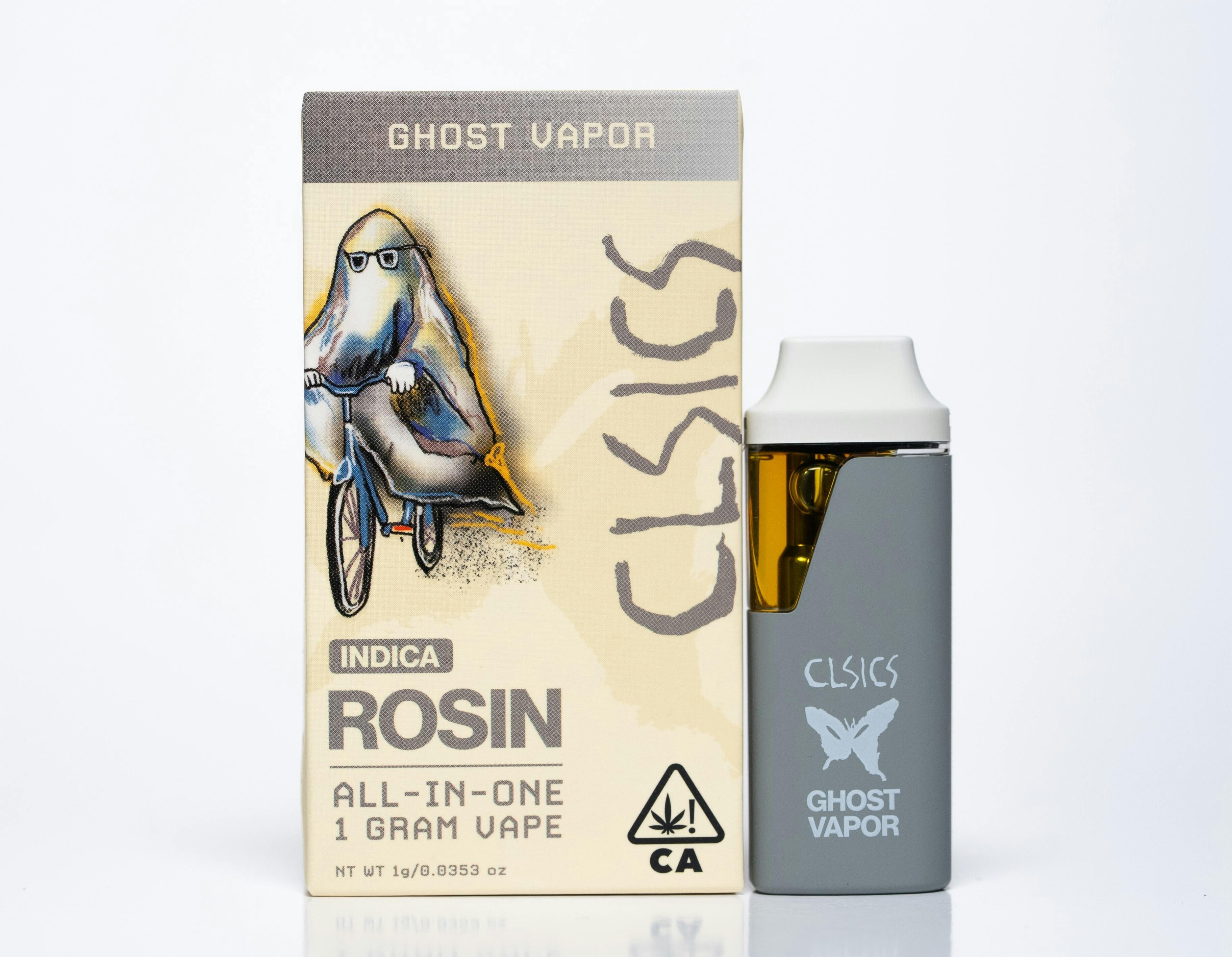 DISPOSABLE (LIVE ROSIN) - INDICA - GHOST VAPOR