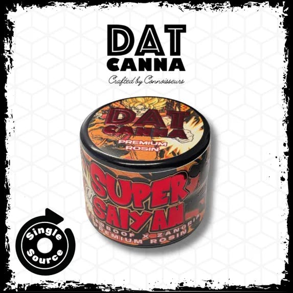 Dat Canna | 1g Live Rosin | Super Saiyan
