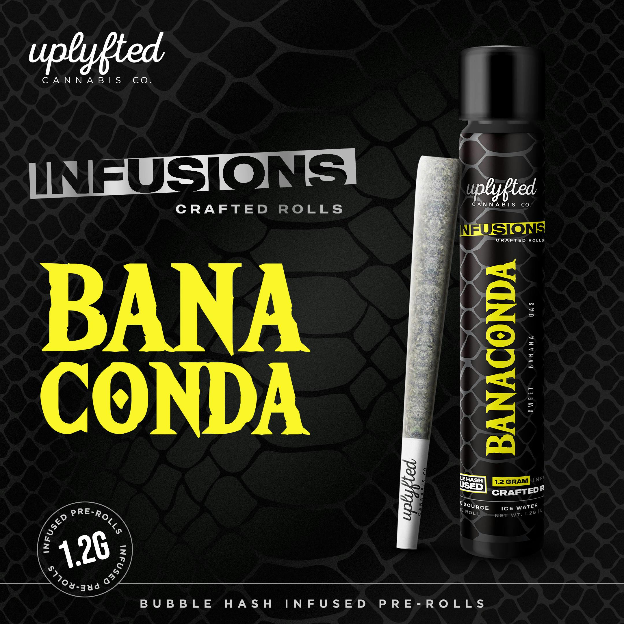 Banaconda 1.2G Bubble Hash Infused Pre-Roll