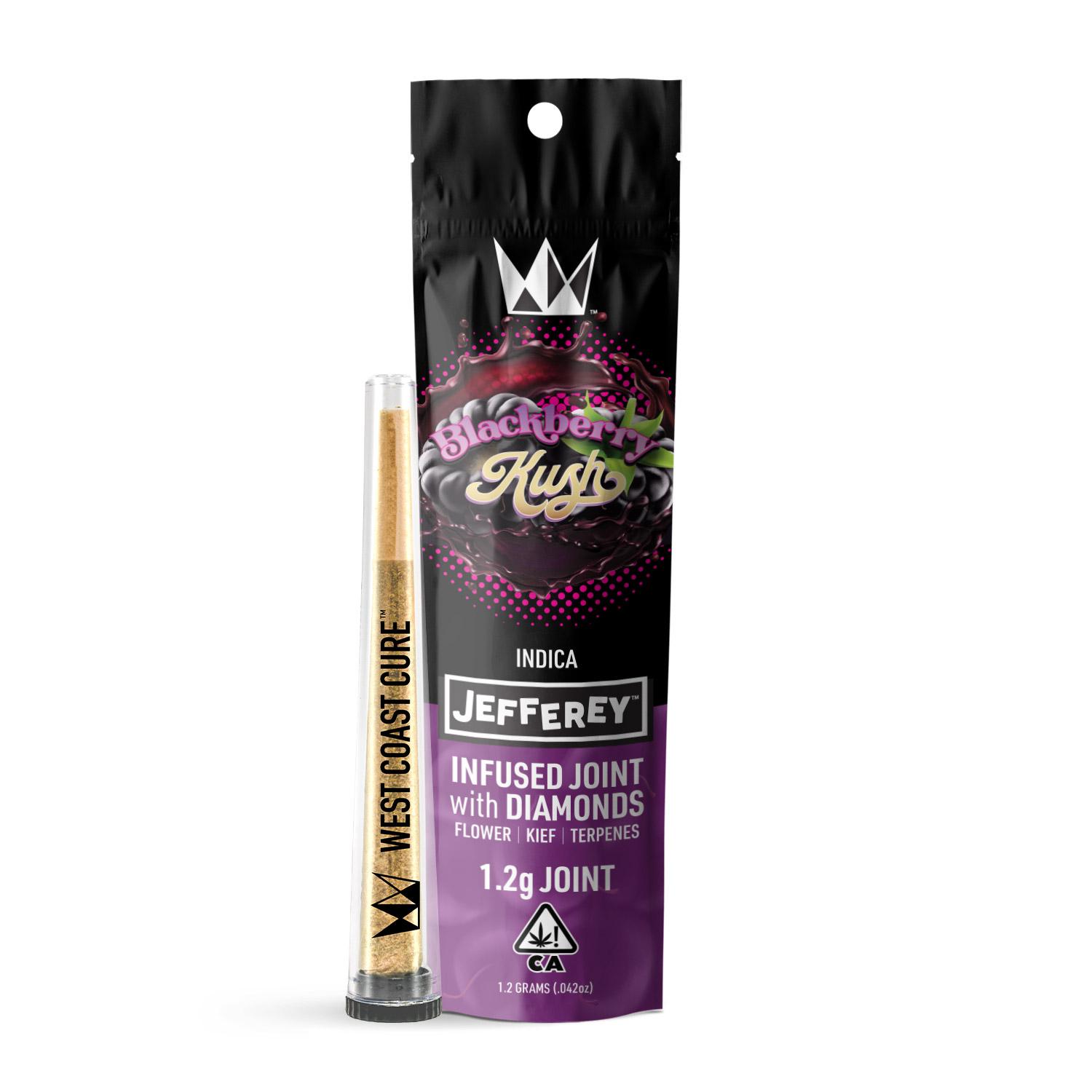 Blackberry Kush - 1.2G Jefferey Infused Joint