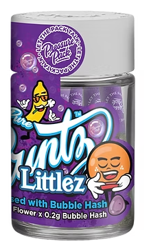 Pressure Pack Littlez - Super Pure Runtz - .7g x 5 Bubble Hash Infused Prerolls