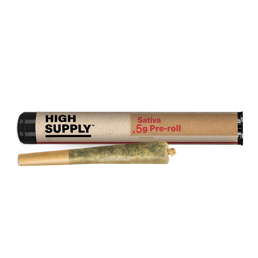 Pineapple Under The Sea | .5g Pre-Roll Sativa | High Supply product photo