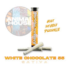 Animal House | White Chocolate 55 | Kief Infused Pre-Rolls | 3pk | 1.5g by Animal House - pre-rolls cannabis product
