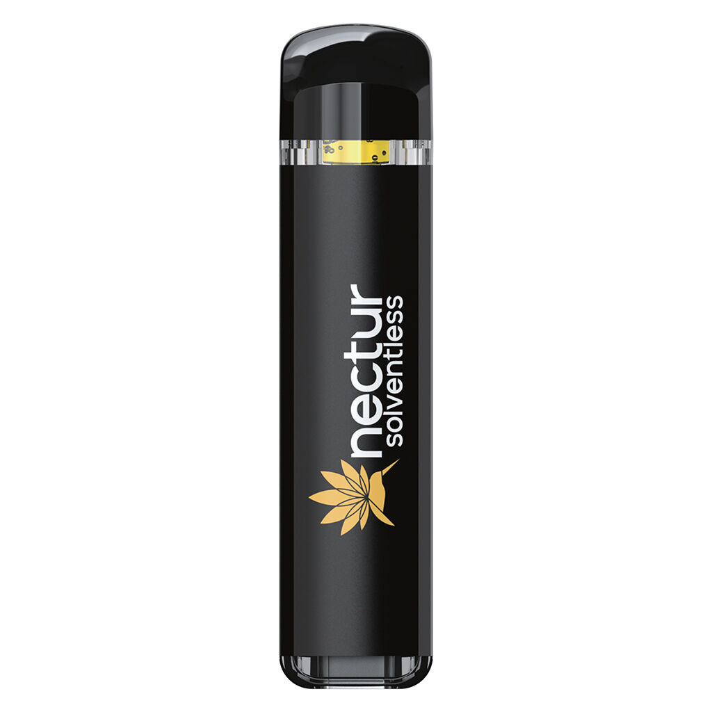 Nectur Solventless - Rotating Cold Cured Live Hash Rosin Disposable AIO Vape - Hybrid