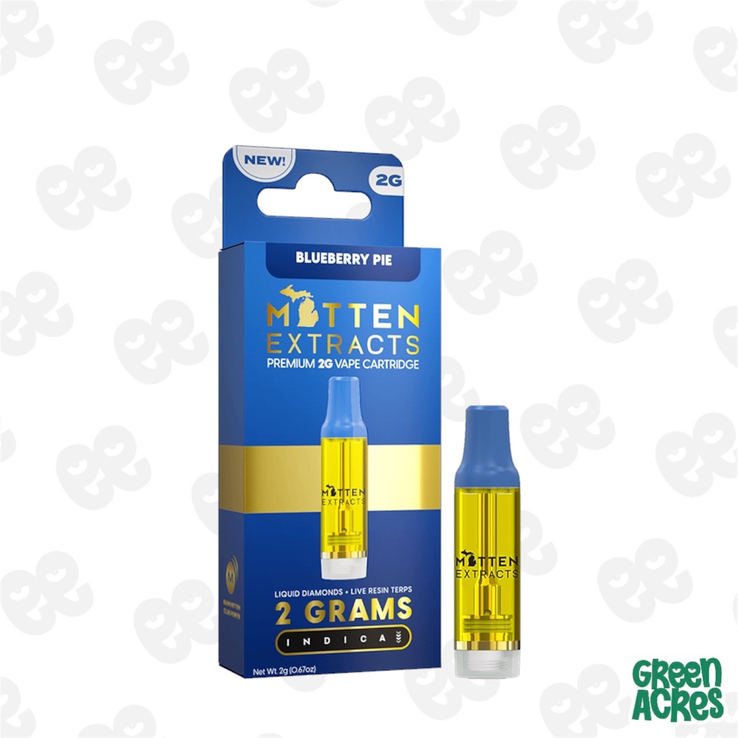 Mitten Extracts: Blueberry Pie 2G Cart (I)