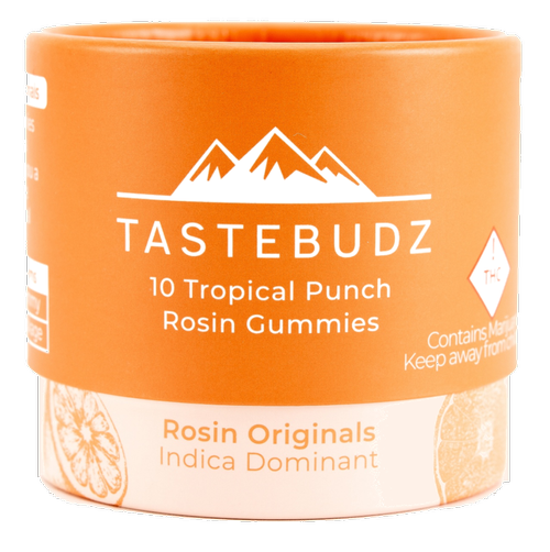 TasteBudz - Rosin Gummy - Tropical Punch - (I) - 100mg