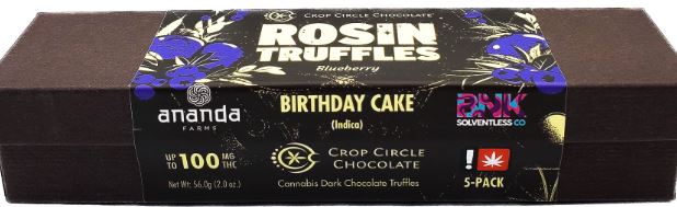 Blueberry | 5pk Rosin Truffles 100mg