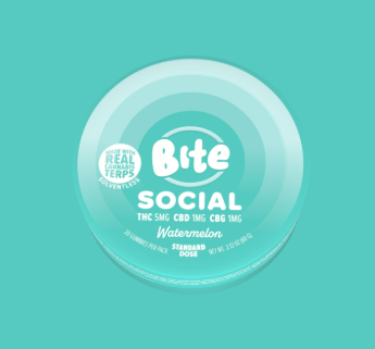 High Dose Watermelon Social Gummies (20pk | 500mg total)