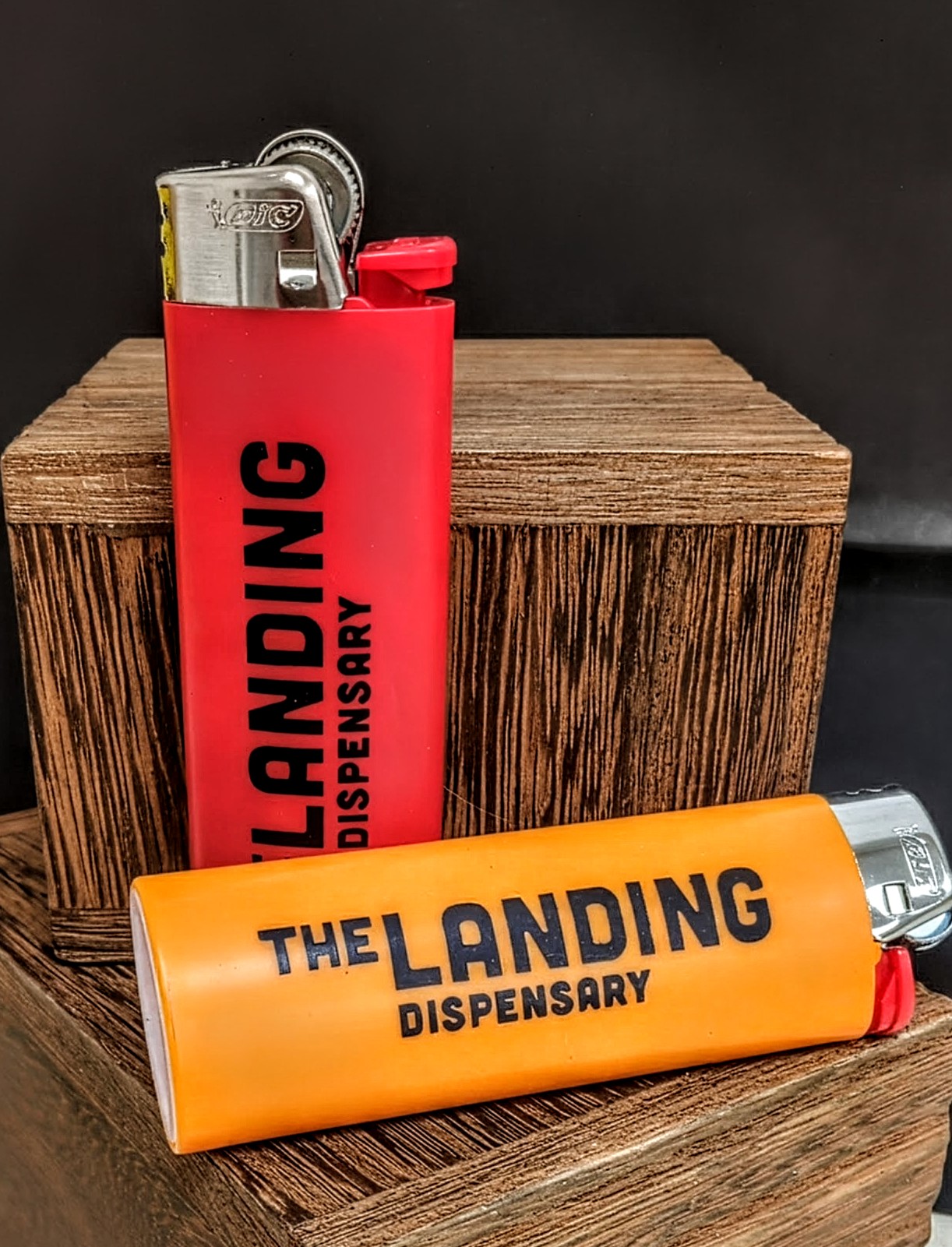 Branded Red Lighter