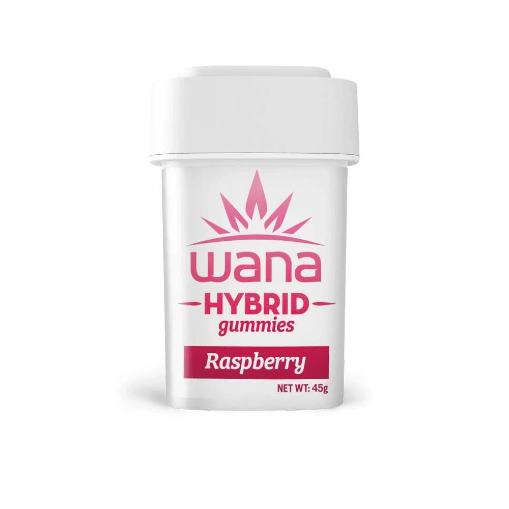Wana Sour Raspberry Gummies