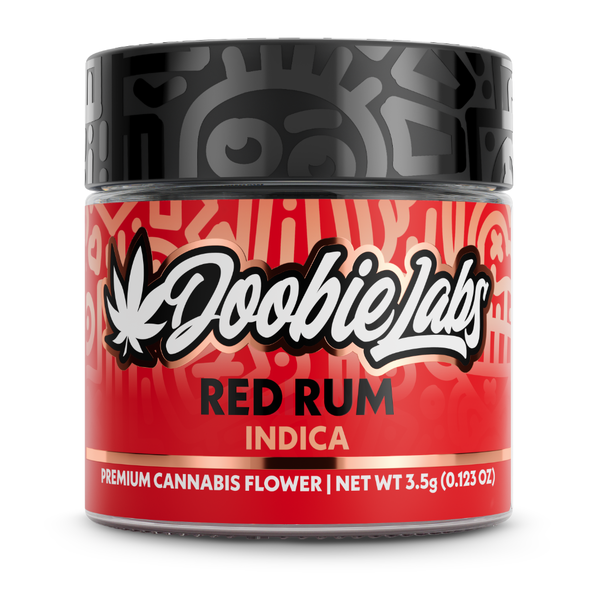 Doobie Labs | Flower | Jar | Red Plum | 3.5g | Indica | THC 26%