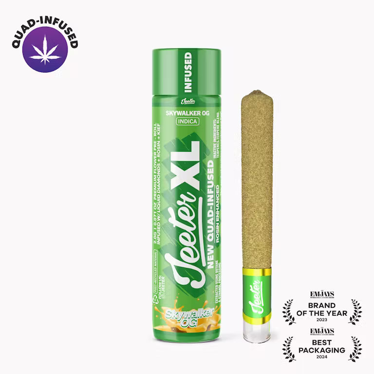 Skywalker OG | Quad-Infused XL Pre-Roll | 2g