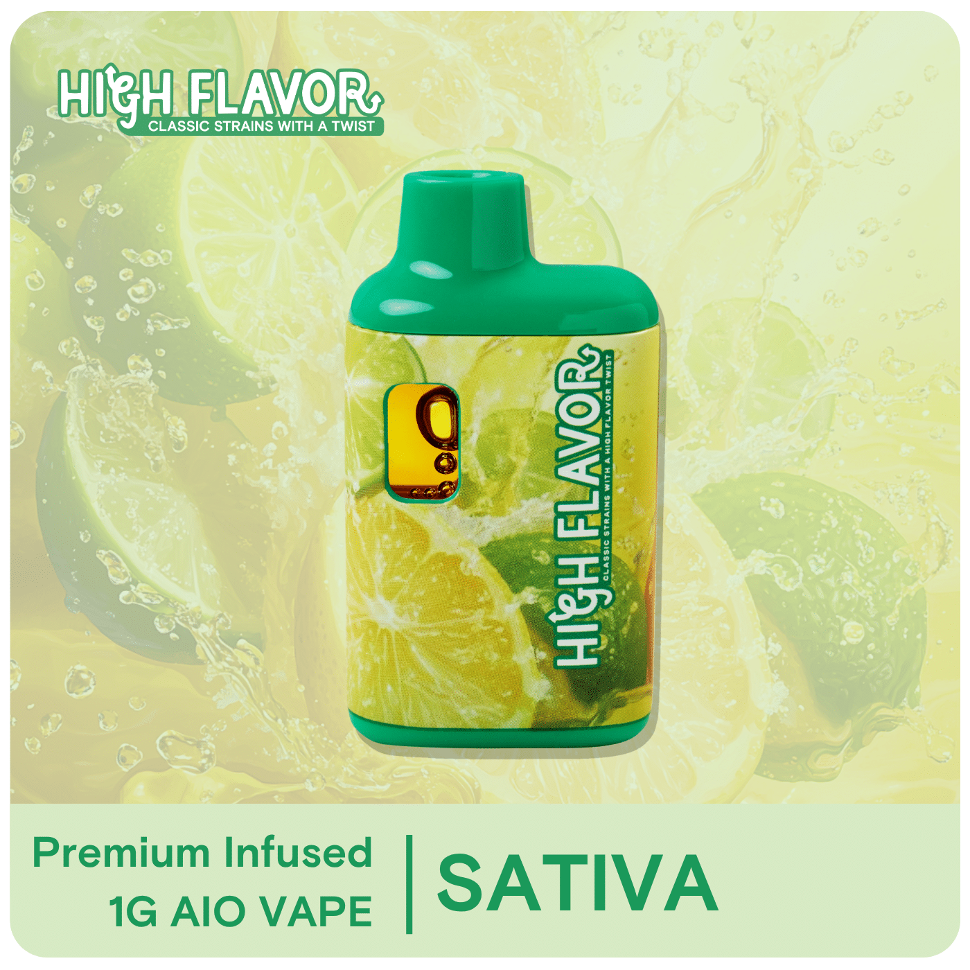 1g Citrus Sour Diesel Disposable Vape | TAX INCLUDED