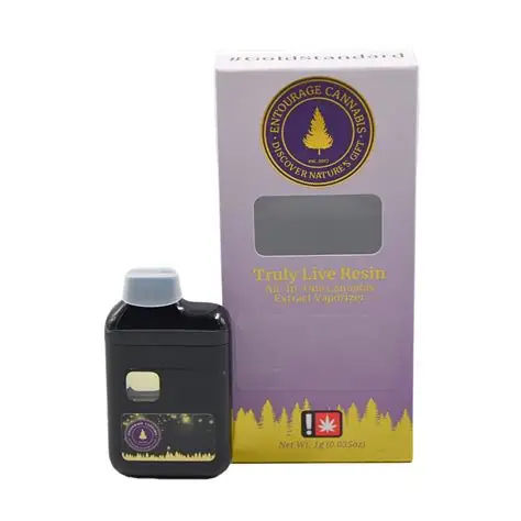 Entourage Cannabis: SWITCHBLADE Disposable Live Resin Cartridge - 1g - 1g
