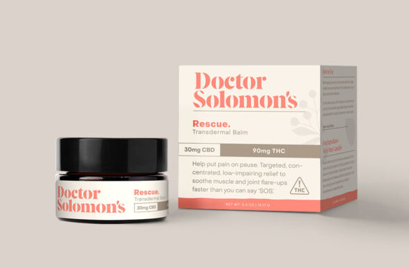 Dr. Solomon's Rescue Balm 120mg (1:3 CBD:THC)