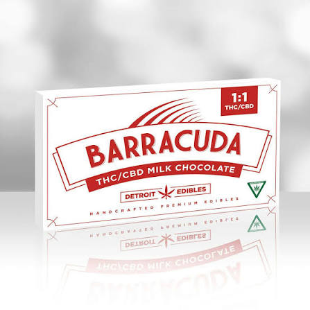 Barracuda   2oomg 1:1 Cbd Chocolate Bar   Milk Chocolate