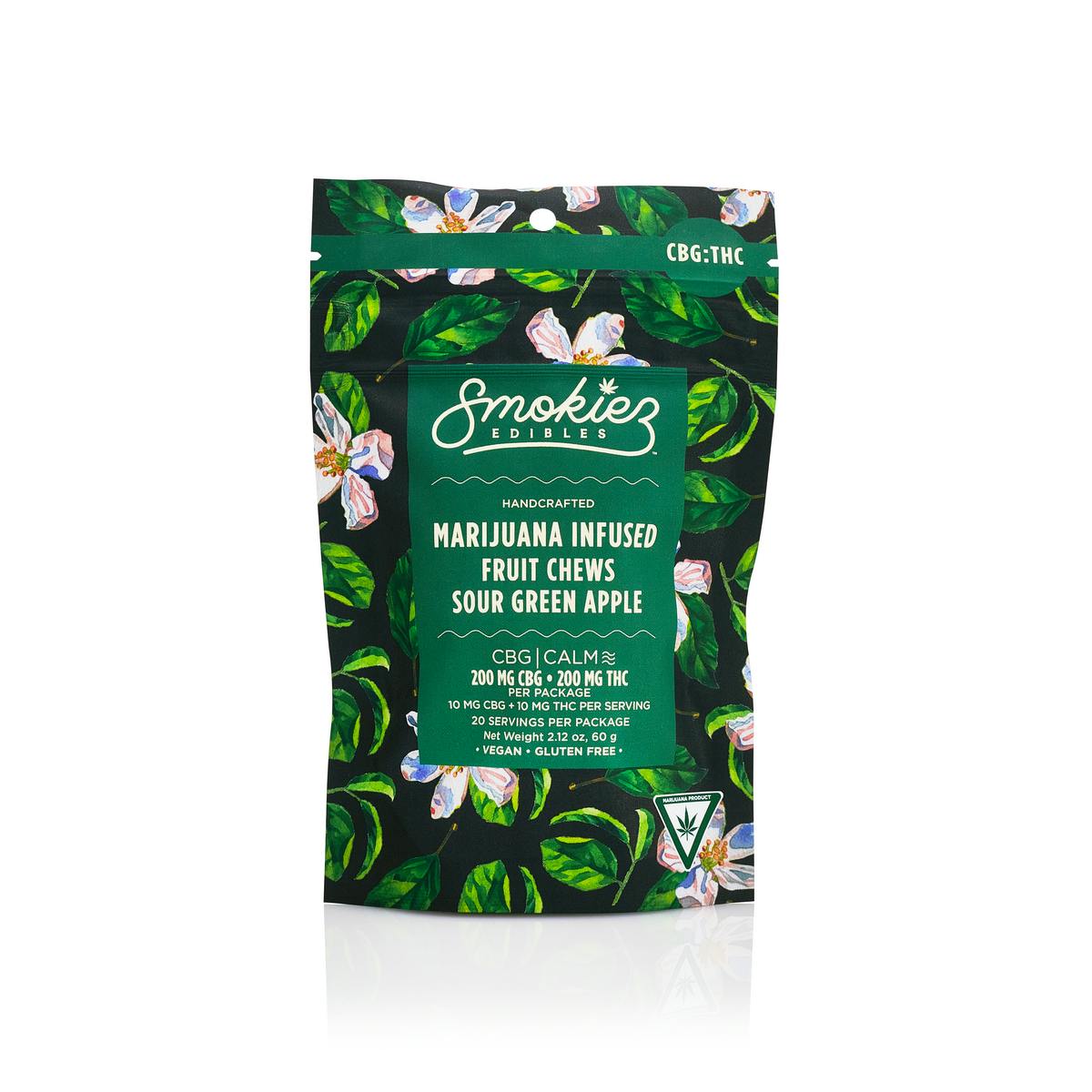 Smokiez Edibles Sour Green Apple 200mg