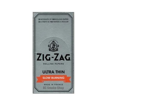 Zig Zag Ultra Thin Slow Burning Rolling Papers