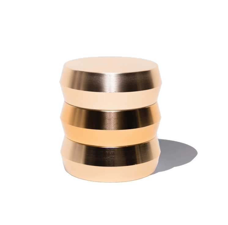 Accessories 3pc Gilded Grinder Gold