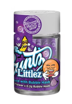 Pressure Pack Littlez - Super Pure Runtz - .7g x 5 Bubble Hash Infused Prerolls