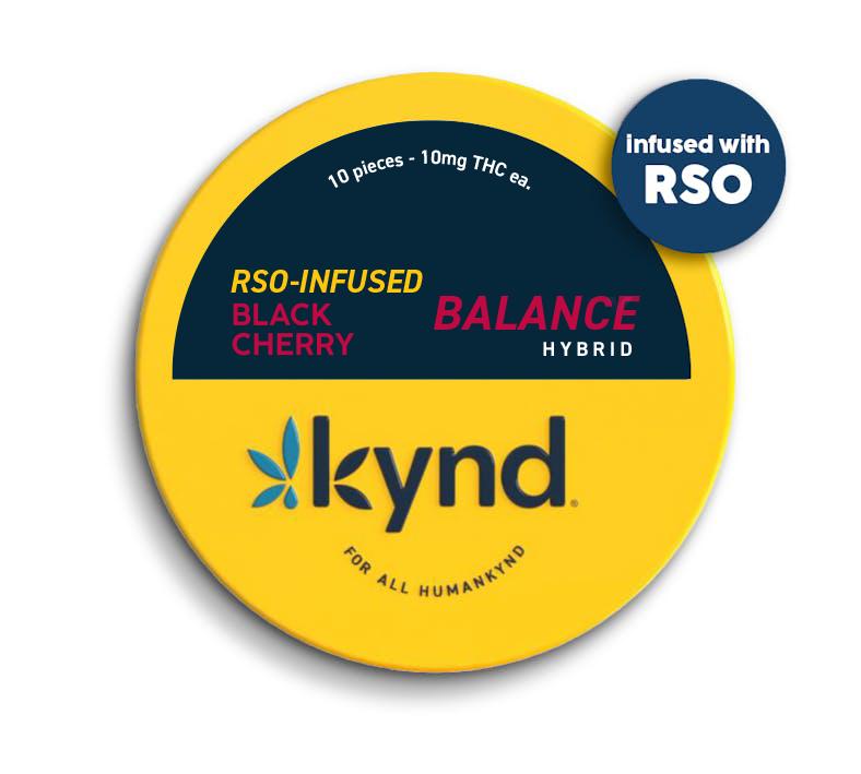 Black Cherry (Balance) | Kynd | RSO Gummies (10 Pack)